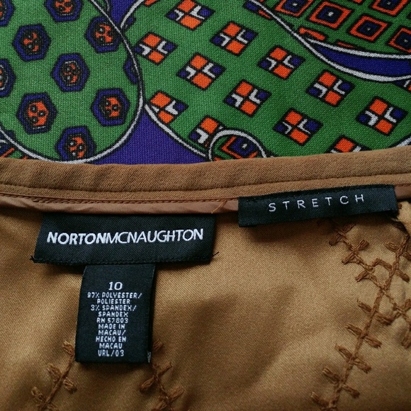 Y2K A- Line Faux Suede Skirt - 10 - Picture 4 of 4